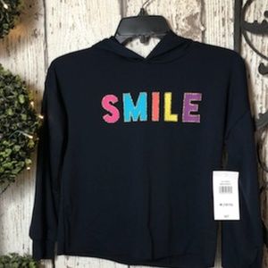 💥 NWT Long Slv Hoodie Size M 10/12